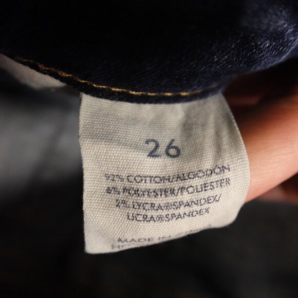 BKE Jeans Stella Slim Fit Low Rise Ankle Skinny Women's 26 Blue Denim Distressed - Picture 10 of 10